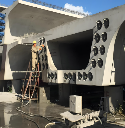 玉门压浆料施工流程及注意事项